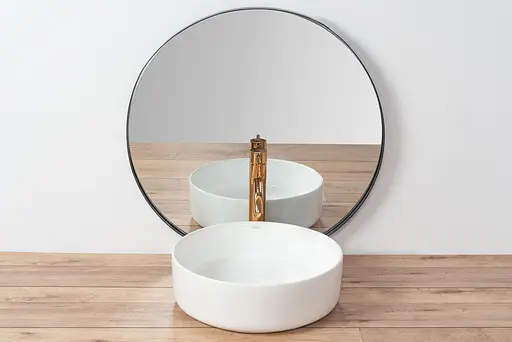 Умивальник Rea Sami накладний білий REA-U1891, Білий - фото 4