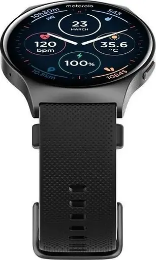Смарт-часы Motorola Moto Watch 120 Phantom Black - фото 6
