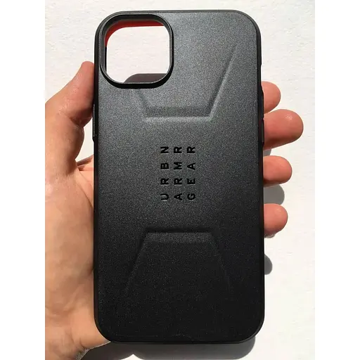 Оригінальний протиударний чохол UAG Civilian Magsafe Black для iPhone 14 Plus/15 Plus (114037114040) - фото 7
