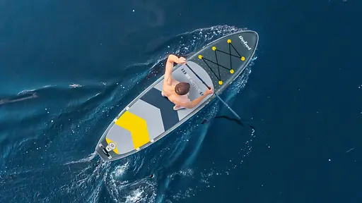 SUP дошка Rebel Active 350 см з аксесуарами сапборд 150 кг 350 x 81 х 15 см Grey - фото 6