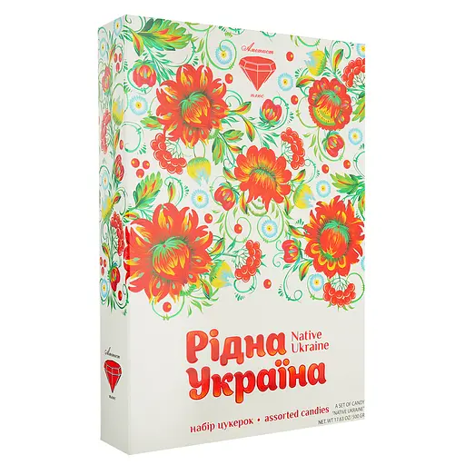 Набір цукерок Аметист Плюс Рідна Україна 500 г - фото 2
