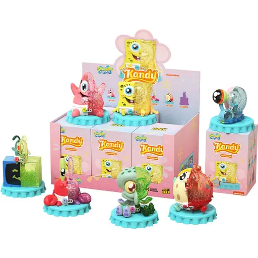 Коллекционная фигурка Mighty Jaxx серии Kandy: Soda Edition – Губка Боб (LND-22KXSBSPBB13) - фото 2