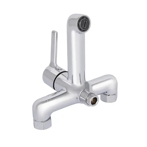 Змішувач для ванни Qtap Cardinal (з душовим гарнітуром) QTCAR259CRM45656 Chrome - фото 4