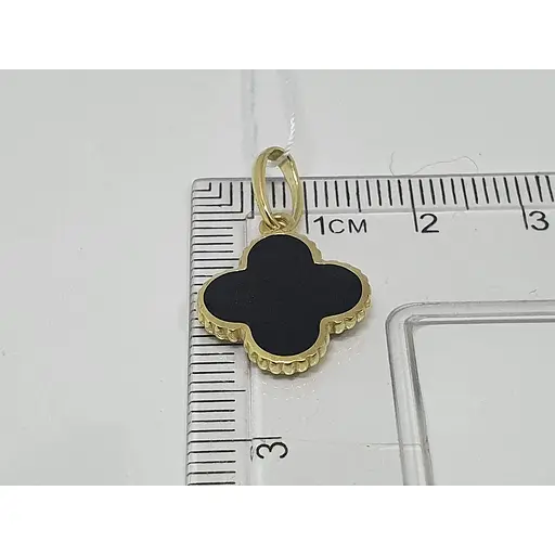 Золота підвіска Tango з емаллю. 130284М - фото 3