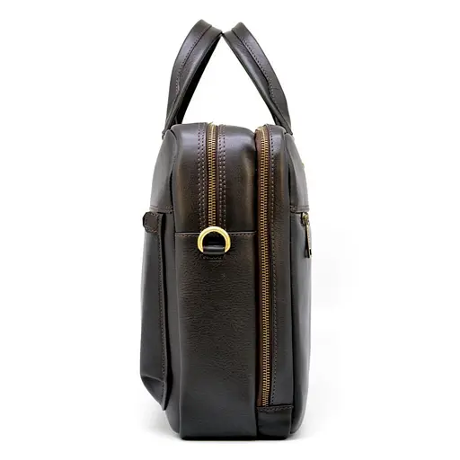 Чоловіча шкіряна сумка TARWA 41х30х13 см sum0026103 - фото 4