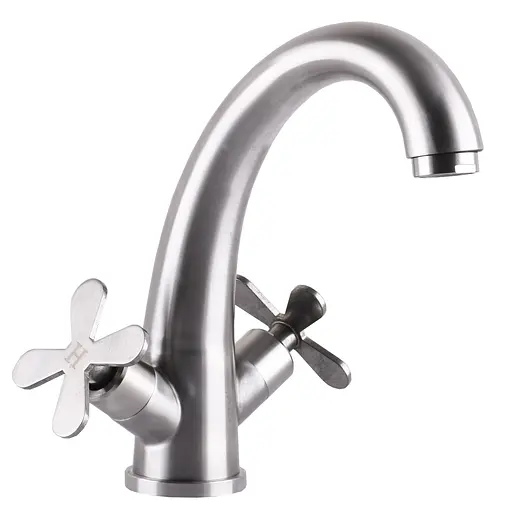 Змішувач для умивальника Globus Lux Dukat-8 SD8-401 000024970 Нержавіюча сталь - фото 1