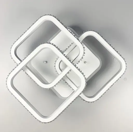 Потолочная светодиодная люстра с подсветкой RGB | Ст. A 77075-3 WT | Line F - фото 7