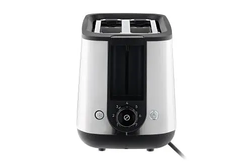 Тостер Ardesto T-K200, Steel, 800W, 2 тоста, 2 отделения, 7 режимов поджаривания, нержавеющая сталь - фото 2