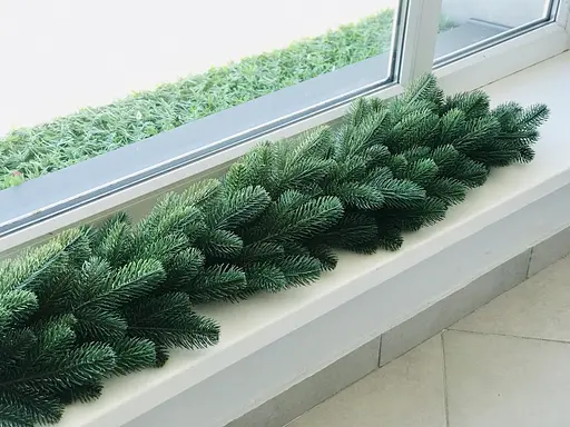 Хвойні гірлянди Hvoya Lux литі зелені (4 шт. x 2 м) - фото 6