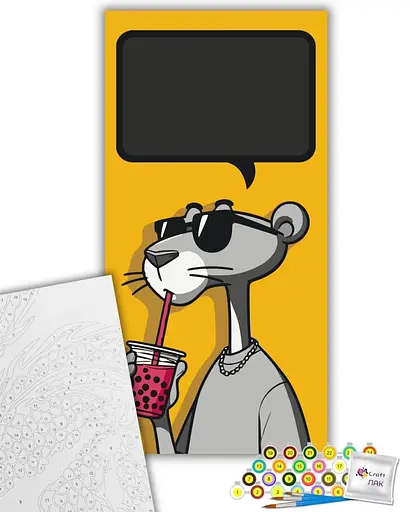 Открытка по номерам ArtCraft Мысли 40 x 80 см (11564-AC) - фото 2