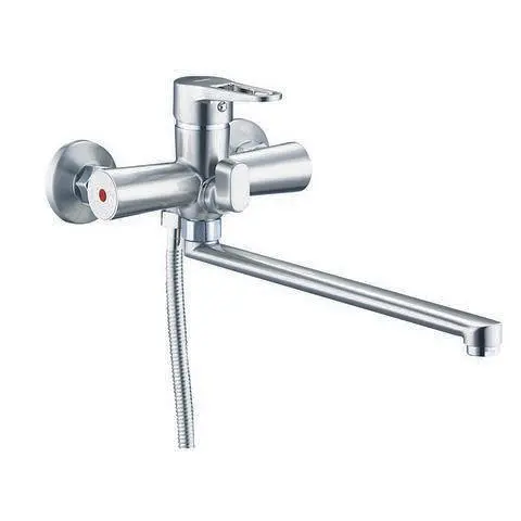 Змішувач для ванни Wezer PUD7-B045-SATIN Хром матовый - фото 1