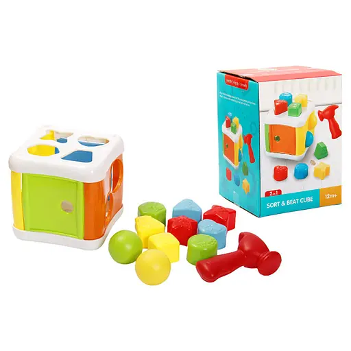 Развивающая игра Логика-сортер Bambi 16403 Стучалка - фото 2