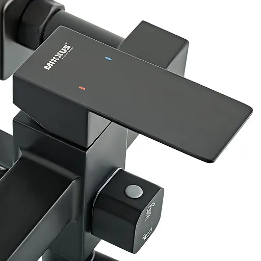 Змішувач для ванни Mixxus KUB-006 black MI2811 Чорний матовий - фото 3