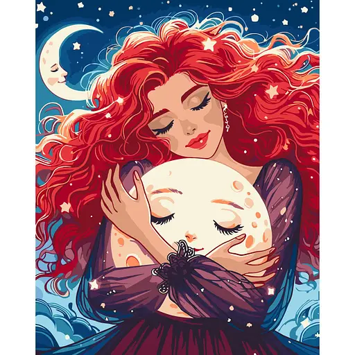 Набір для розпису ArtCraft Обійми з місяцем 40 x 50 см (10149-AC)