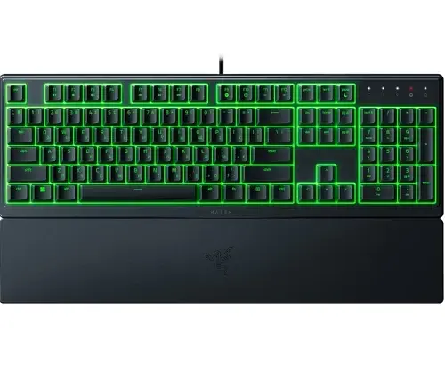 Клавіатура Razer Ornata V3 X UKR чорний, підсвічування RGB, USB, кабель 2м, 443 x 144 x 31 мм (RZ03-04471900-R371) - фото 1