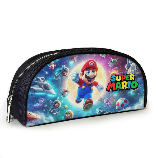 Пенал шкільний з принтом Супер Маріо 23х10х8 см з принтом для хлопчика (3814)