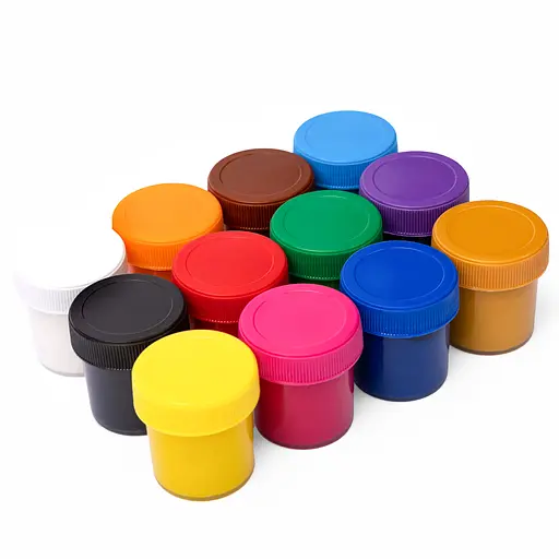 Гуаш, 12 кольорів, 20 мл, Захоплення, 99IDEAS - фото 6