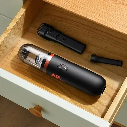 Портативный автомобильный пылесос Baseus A2 Pro (6000 Па) (VCAQ040001) Black - фото 8