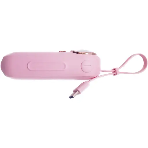 Детский УМБ Power Bank 5000mAh повербанк Котик Pink (11237) - фото 3