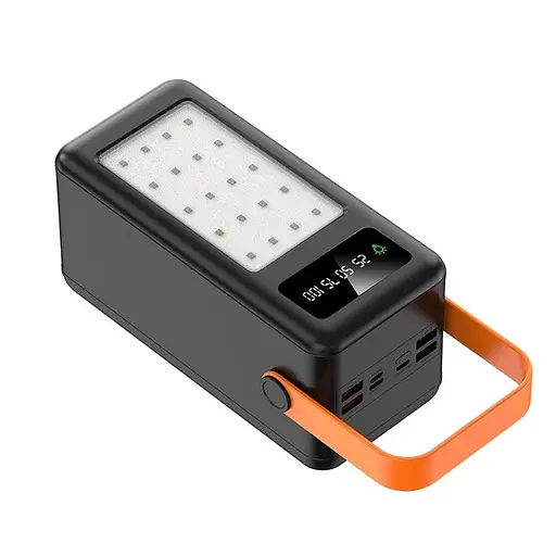 Портативный внешний аккумулятор Bilintong 80000mAh Power Bank + Led лампа