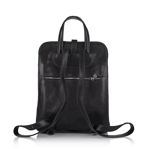 Кожаный мужской рюкзак Firenze 28х35х12 см sum0026191 - фото 4