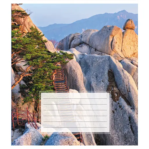 Зошит учнівський "Поїзд" Leader 018-540246L-2 в лінію, 18 аркушів - фото 1