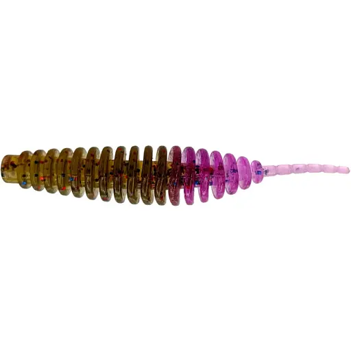 Силикон FishUP Tanta 2" #249 Green Pumpkin/Violet (9 шт/уп)