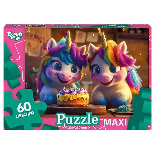 Пазли Danko Toys, 60 елементів, Mx60-11 (В асортименті) - фото 5