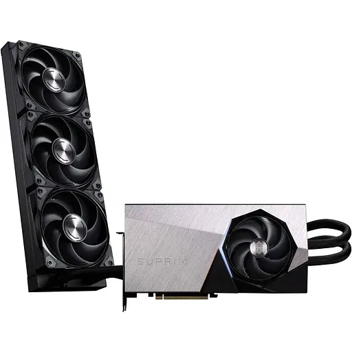 Видеокарта MSI GeForce RTX 5080 16 GB Suprim Liquid SOC (G5080-16SLS) UA [127131] - фото 2