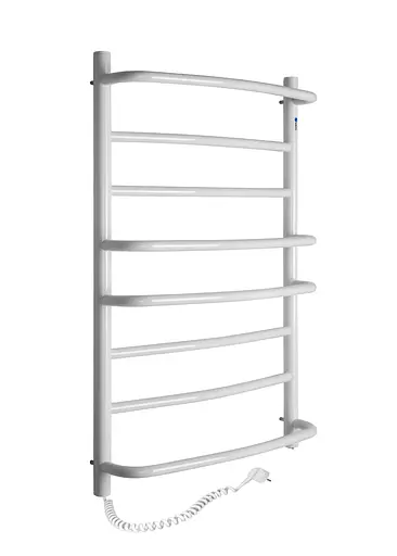 Електрична рушникосушарка Navin Омега 530x800 ліва 12-015130-5380, Білий, Ліве - фото 3