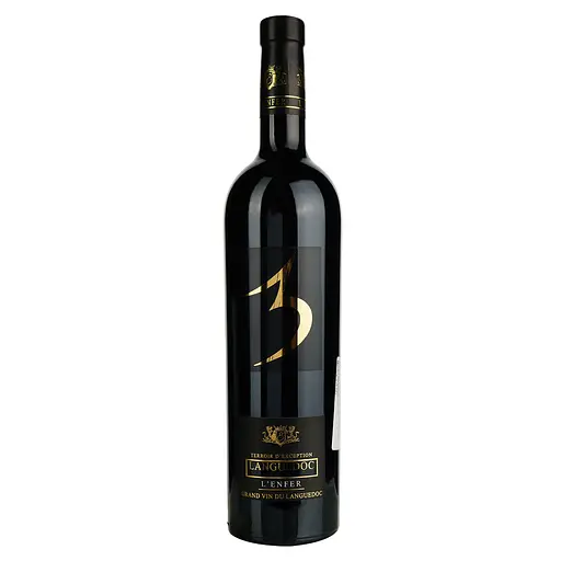 Вино L'enfer N°3 Rouge AOP Languedoc, червоне, сухе, 0,75 л