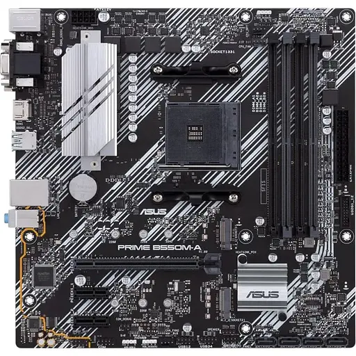 Материнская плата Asus Prime B550M-A Socket AM4