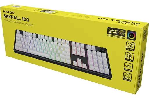 Клавіатура HATOR Skyfall 100 Wireless US (HTK3100) - фото 7