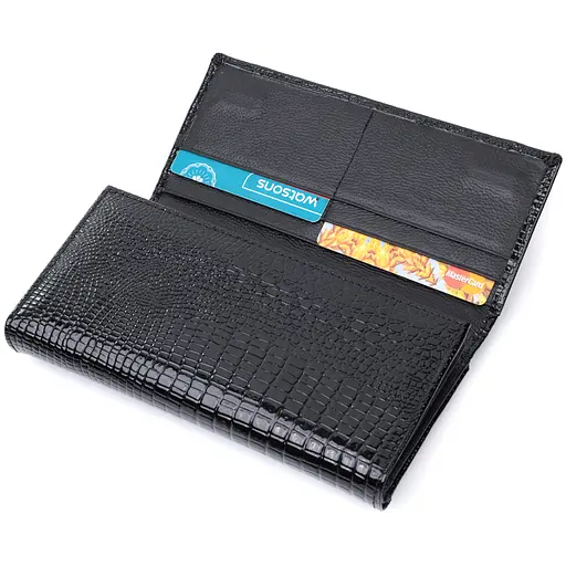 Жіночий шкіряний гаманець ST Leather 18.5х9.5х3.5 см acs0029400 - фото 7