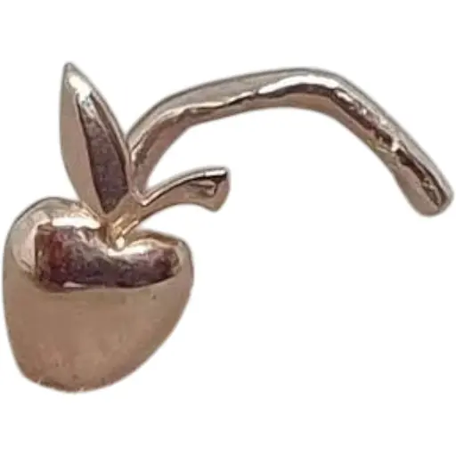 Золота сережка-пірсинг Dear в ніс Dear. 1034