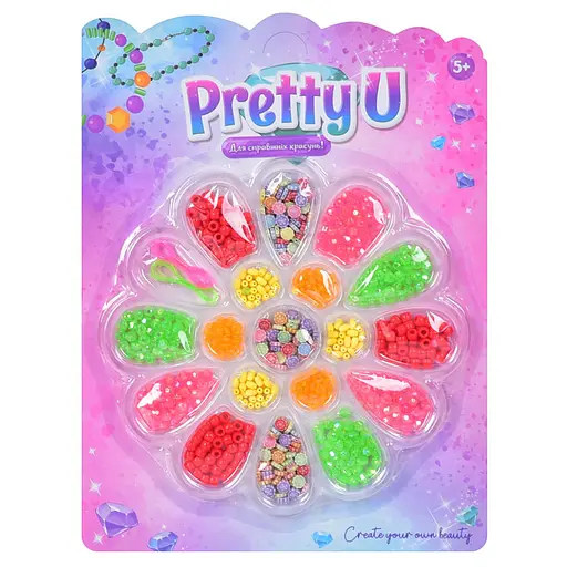 Набір для творчості Бісер M5684UA намистини, нитки - фото 2