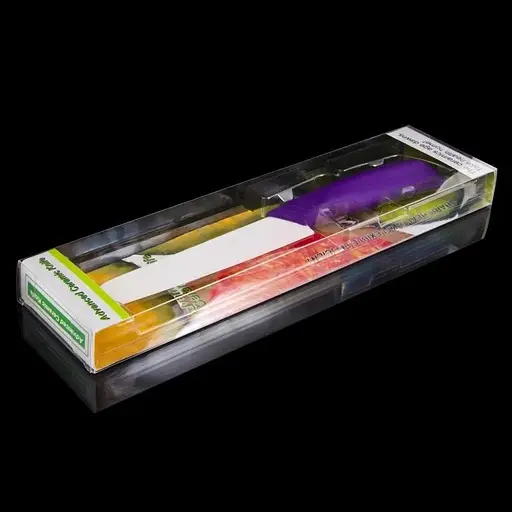 Нож для хлеба керамический 15 см Purple (NS7KN3)