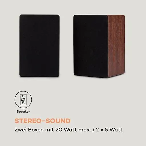 Програвач вінілу Auna TT-Play PLUS (10035272) - фото 3