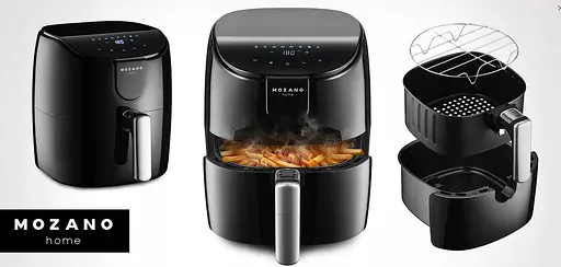 Аерофритюрниця Mozano Active Fryer Silver - фото 8