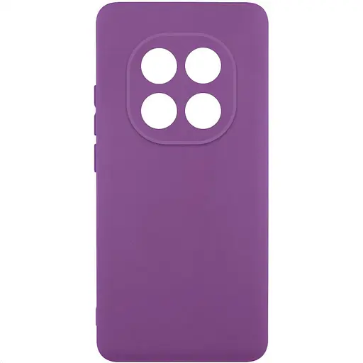 Чохол Getman TPU Liquid Silk Full Camera для Xiaomi Redmi Note 14 Pro 4G Фіолетовий/Grape