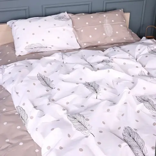 Пододеяльник MirSon Minimal Dots бязь 160х220 см (2200013009184) - фото 1