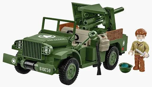 Конструктор дитяча машина 37 mm GMC M6 FARGO COBI 3116 - фото 2
