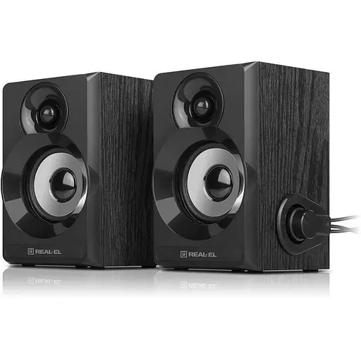 Акустическая система Real-El S-200 Black - фото 4