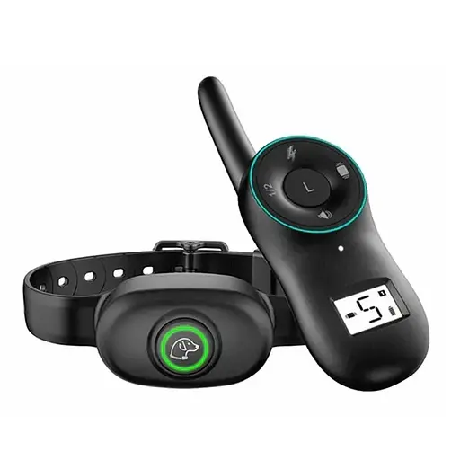 Електронний нашийник дресирувальний для середніх собак з 3-ма видами впливу PET dog 400 чорний