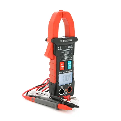 Токовые клещи Aneng ST206 Измерение: V (AC/DC) A (AC/DC) Ω, C, Hz, °C/°F (NCV) - фото 1