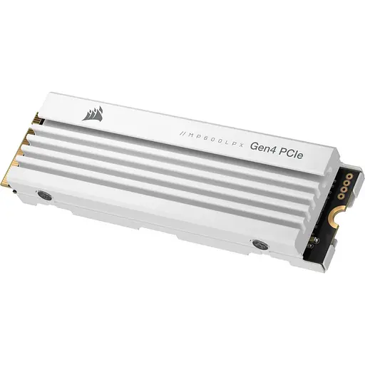 SSD накопитель Corsair MP600 Pro LPX 1TB with Heatsink White (CSSD-F1000GBMP600PLPW) [142624]