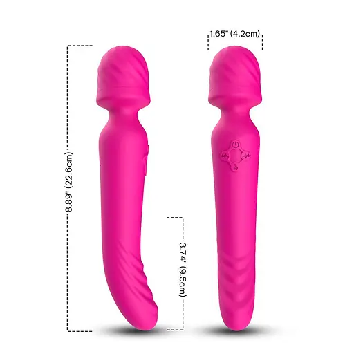 Вибромассажер B - Series Joy Mission 22.6 см (розовый) - фото 2