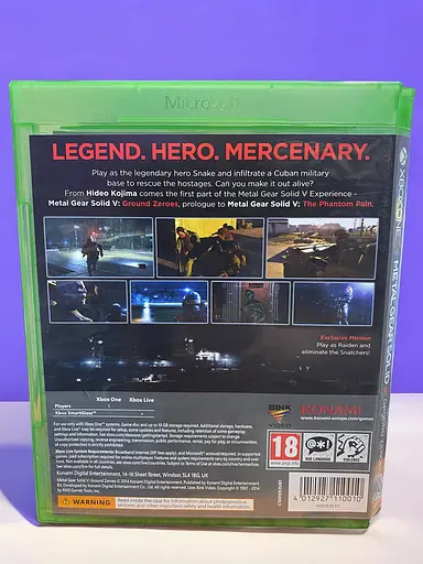Ліцензійний диск на Xbox Series\One ліцензія Metal Gear Solid V: The Phantom Pain - фото 2