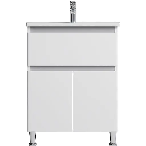 Тумба напольная AM.PM X-Joy 65 см с умывальником (M85-FSX0653-WC0653WG38) - фото 1