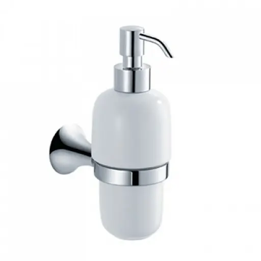 Дозатор для рідкого мила настінний Kraus Amnis хром KEA-11120CH, Хром - фото 1